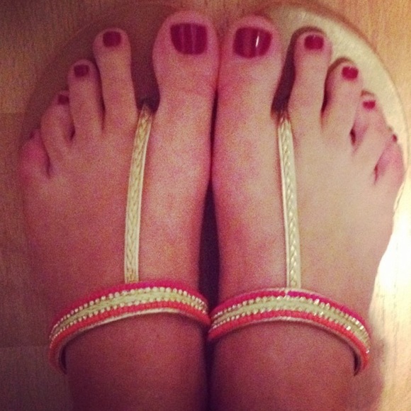 Star Mela UK Leather Sandals - Picture 1 of 5